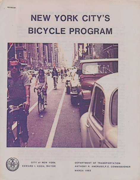 New York City Department Of Transportation, New York City’s Bicycle Program