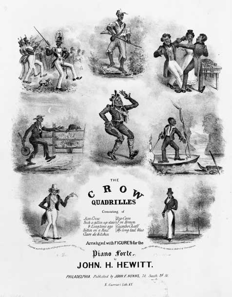 Sheet Music Cover, “The Crow Quadrilles”