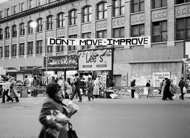 Don't Move Improve/ Westchester Avenue At Third Avenue In The Hub, The Bronx