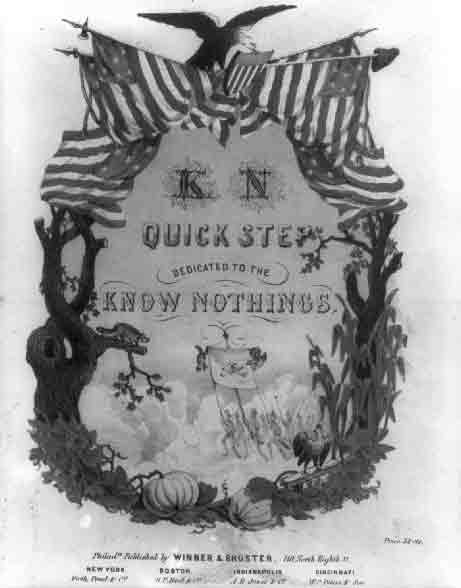 Sheet Music Cover, “K N Quick Step”