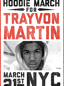 1,000,000 Hoodie March For Trayvon Martin Poster