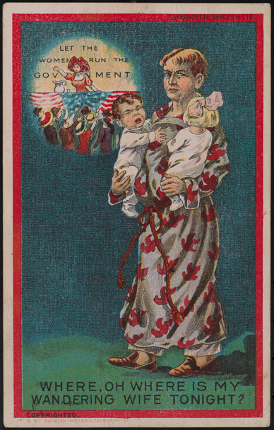 Anti-suffrage Postcards